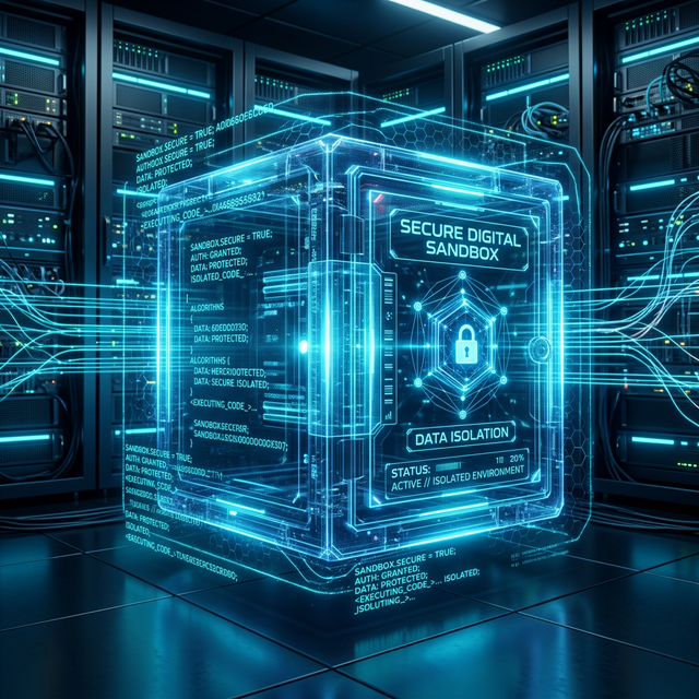 Secure staging environment
