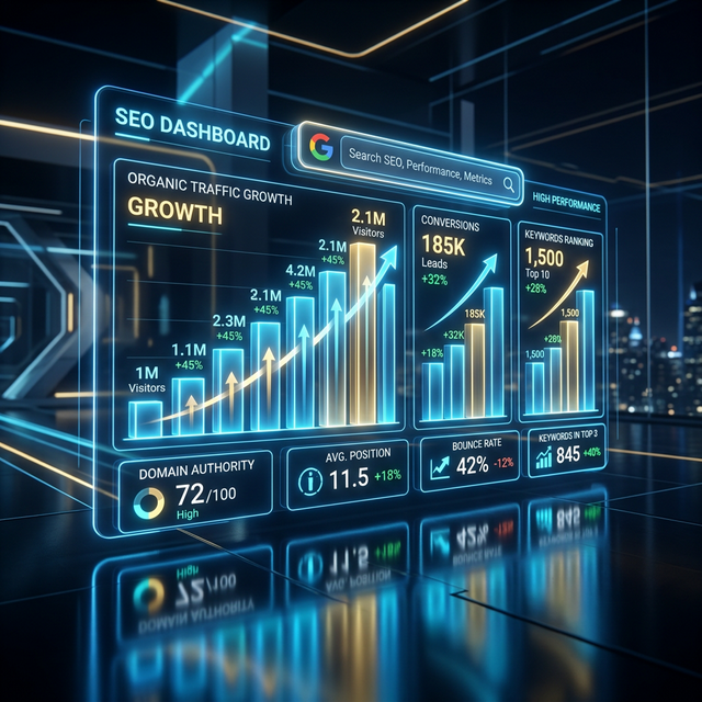 SEO Analytics Dashboard